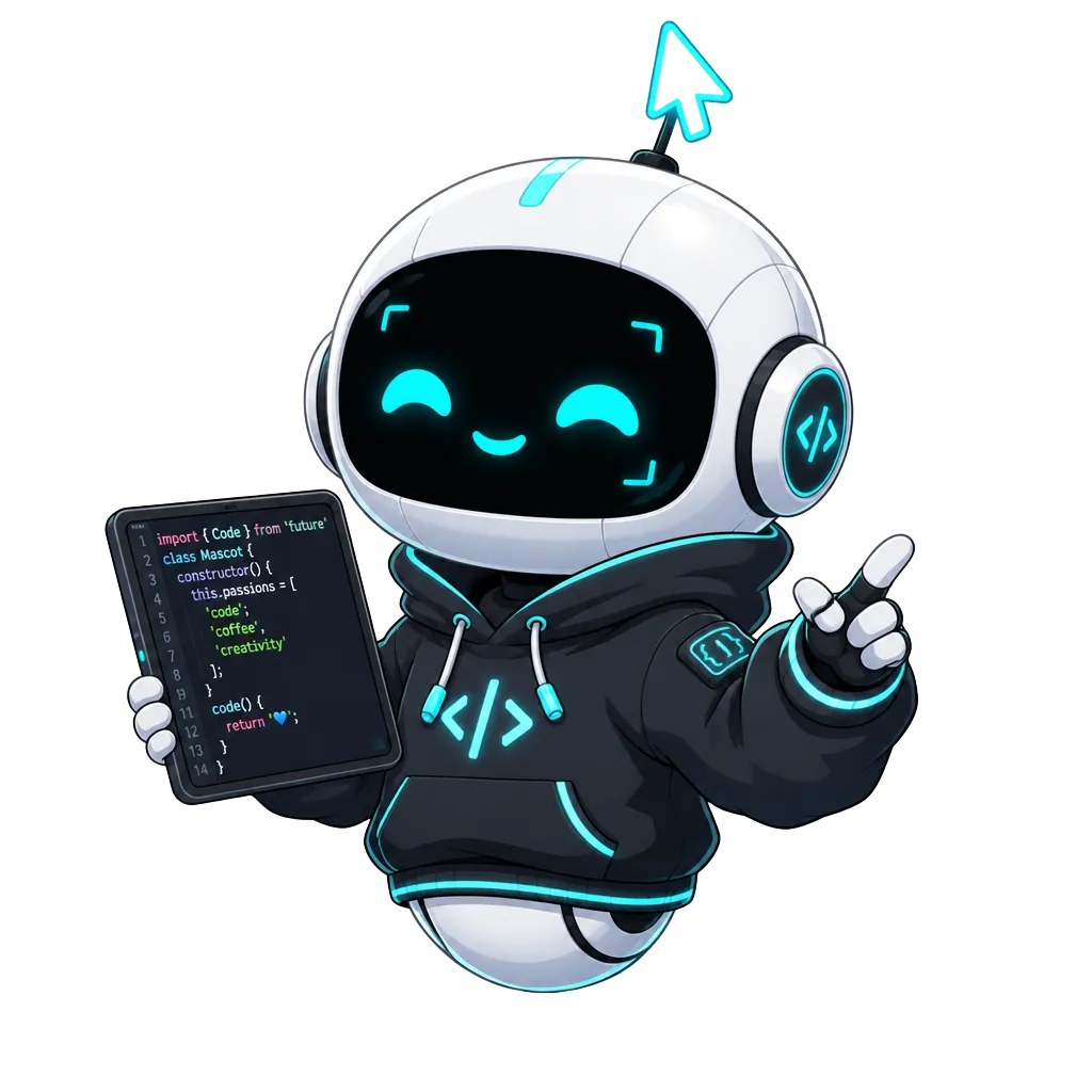 Sergi's chibi robot mascot